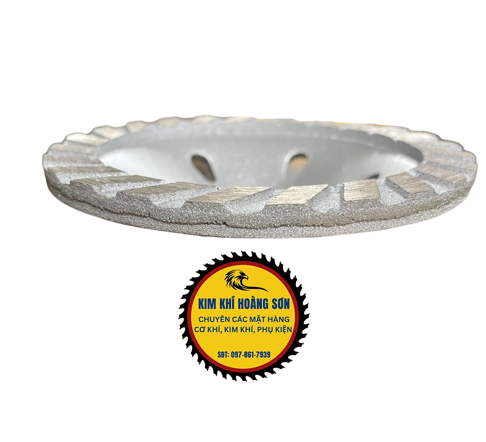 Đá mài bê tông đường kính 100mm lỗ trục 20mm, Lưỡi mài đa năng gốm sứ, gạch sử dụng cho máy cầm tay
