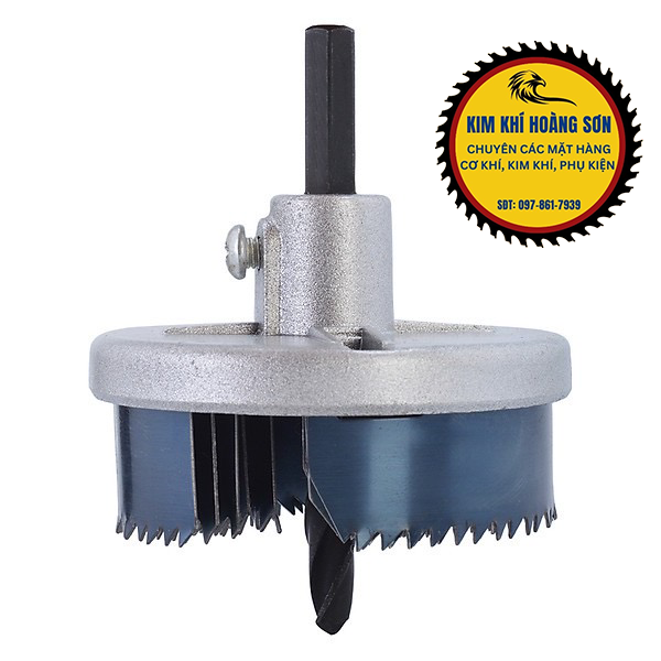 Bộ mũi khoét gỗ lỗ tròn ZX 7 kích thước, khoan khoét thạch cao nhựa chuyên dụng cho ngành mộc