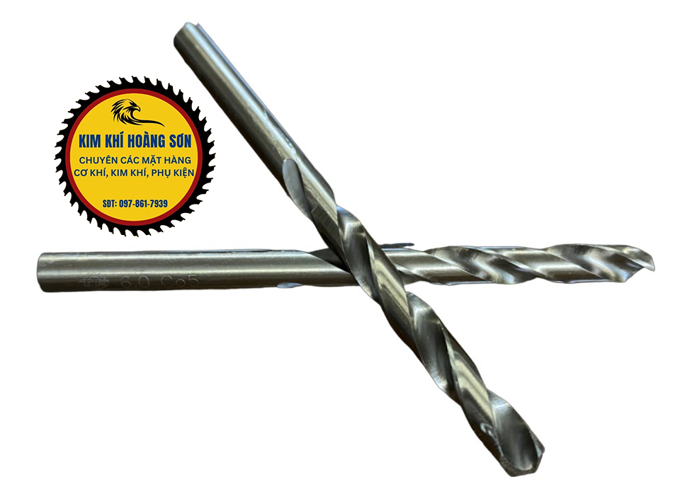 Mũi khoan inox xịn, khoan sắt, gỗ thép HSS đường kính từ 1mm đến 7.5mm hàng cao cấp chính hãng