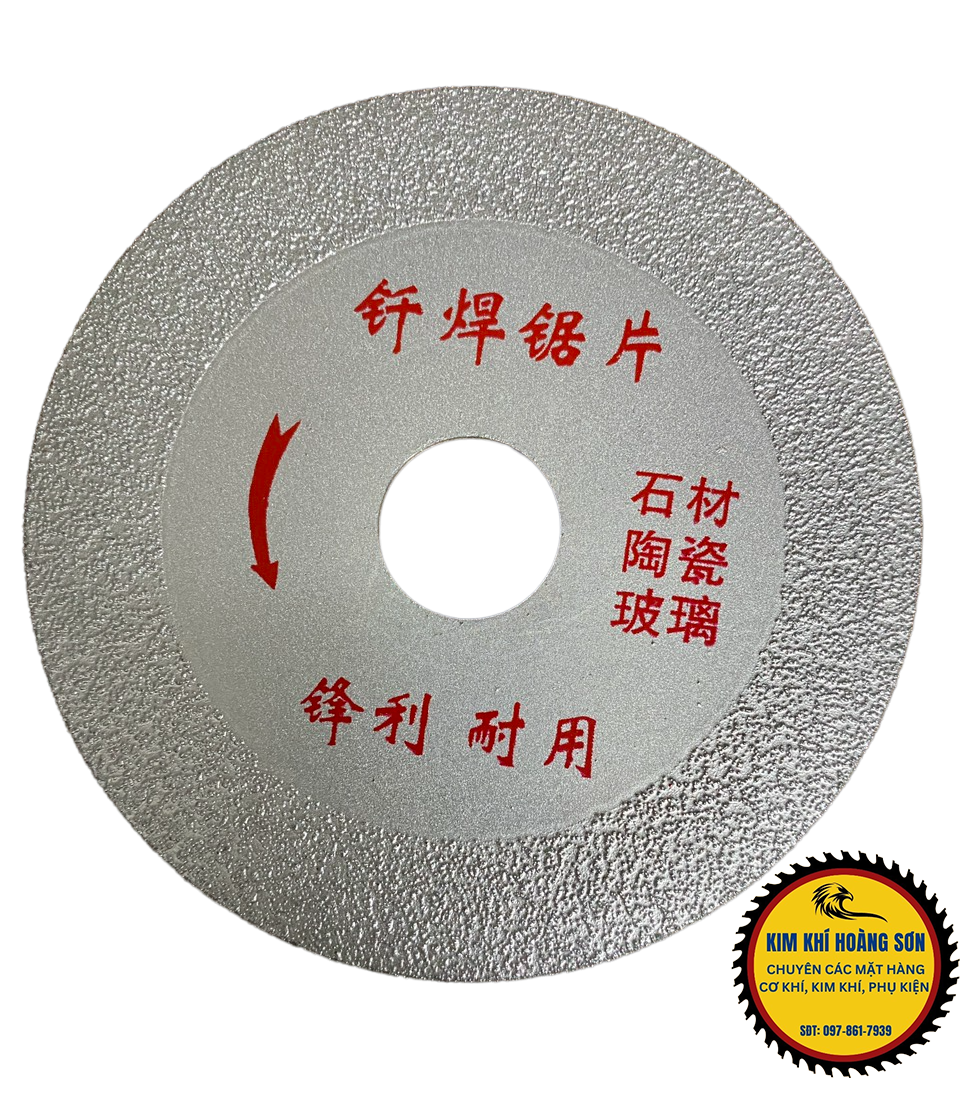 Lưỡi cắt gạch men sứ, kính cao cấp 105x20x1.1mm, Lưỡi cắt đa năng hợp kim cao cấp, chịu nhiệt, mài mòn tốt