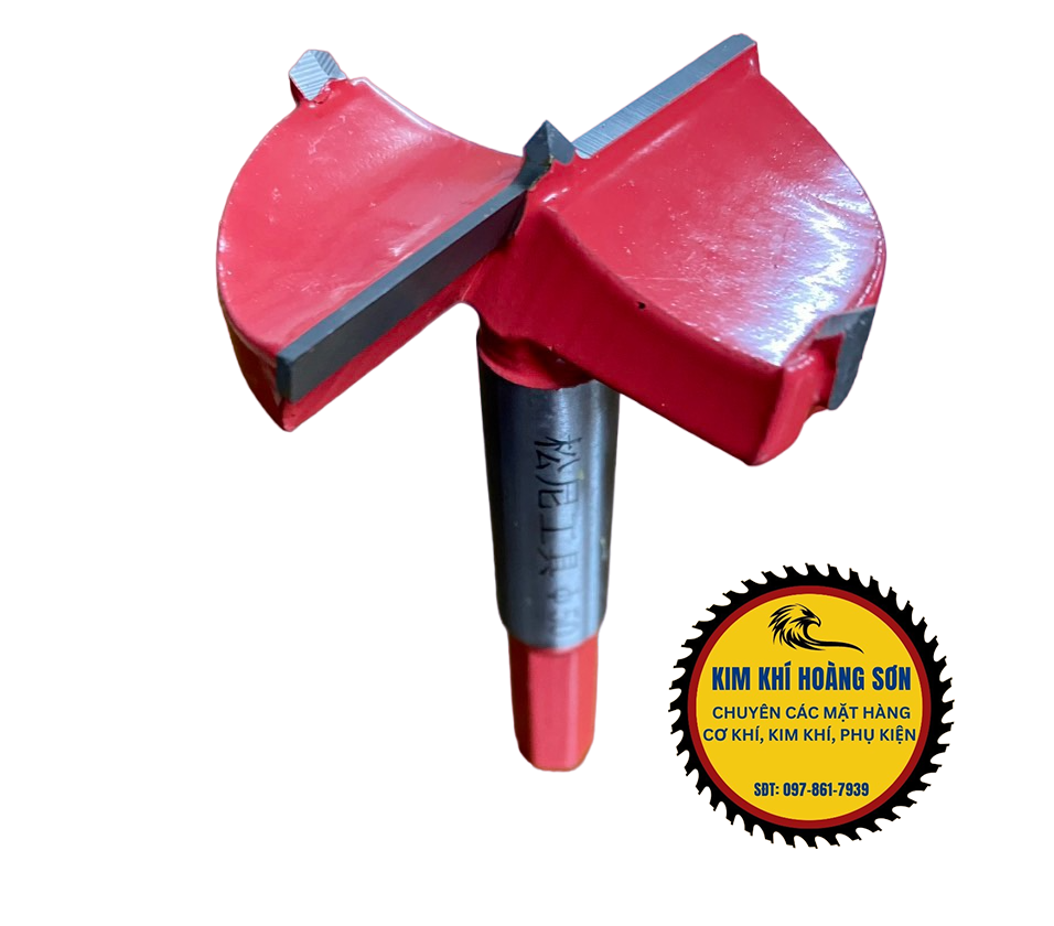 Mũi khoan khoét gỗ lỗ tròn hợp kim SONNI đường kính 42mm - 100mm, hàng ép vỉ chuôi lục giác cao cấp