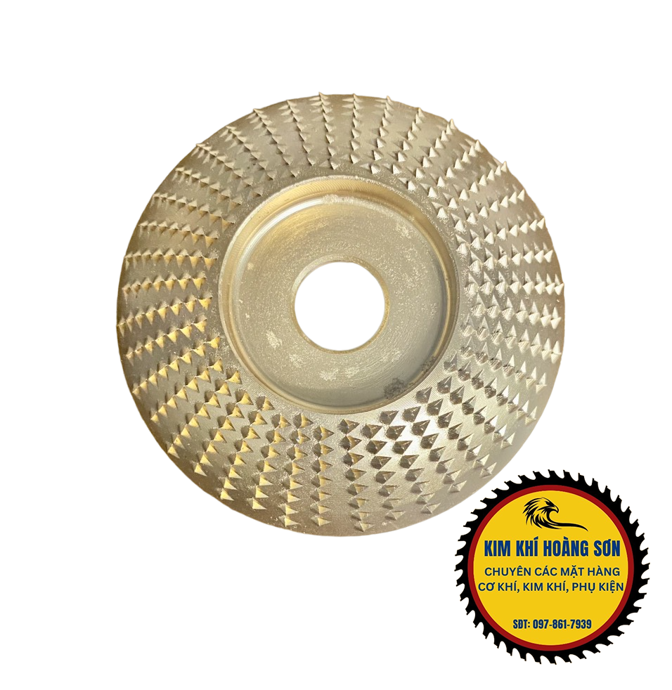Đĩa mài gỗ đa năng, Lưỡi chà nhám gỗ dùng cho máy mài cầm tay lỗ trục 16mm chất liệu hợp kim cao cấp