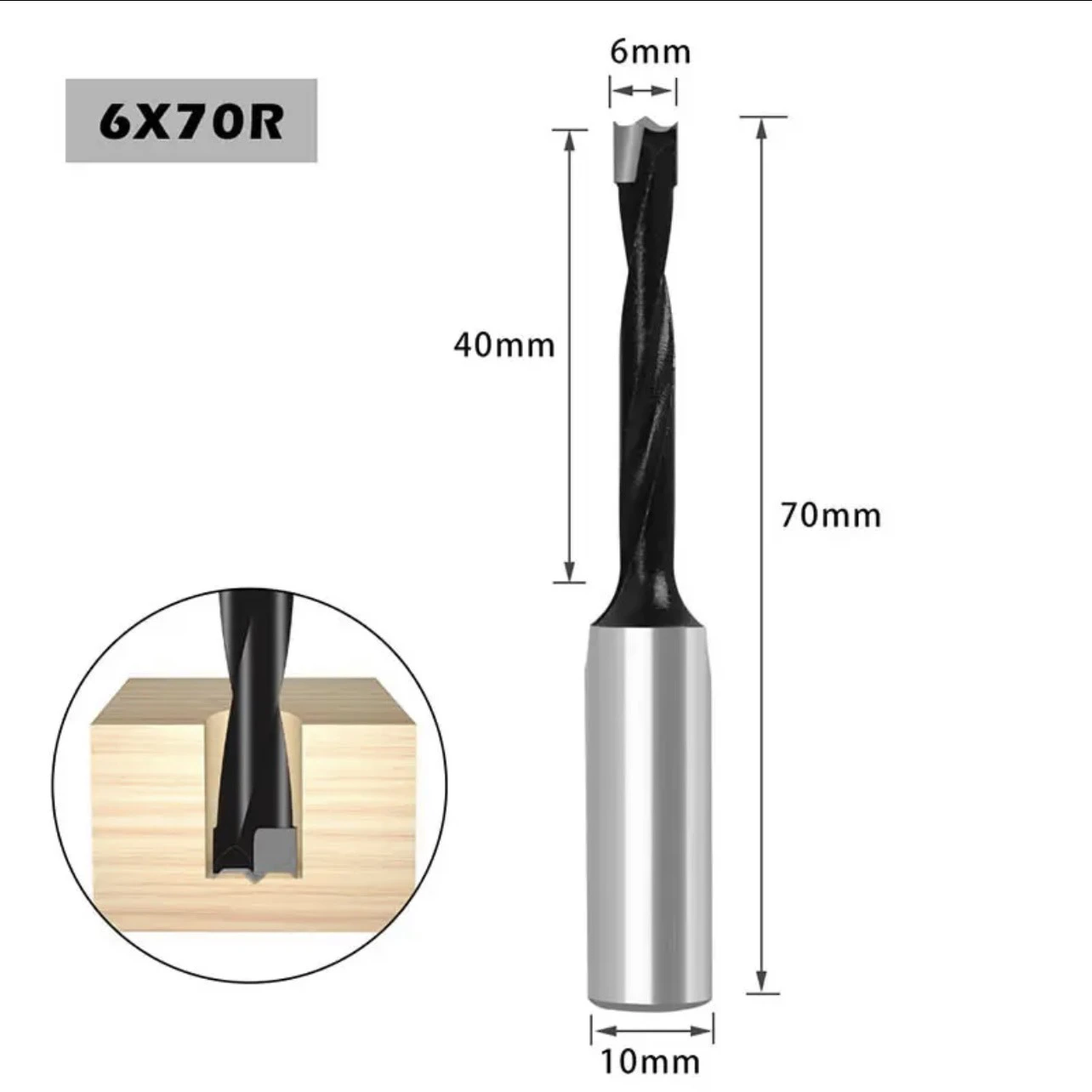 Mũi khoan gỗ TCT, Khoan dàn Tideway liên kết bản lề chốt gỗ ốc cam CNC Đen-R, Đỏ-L hợp kim cao cấp