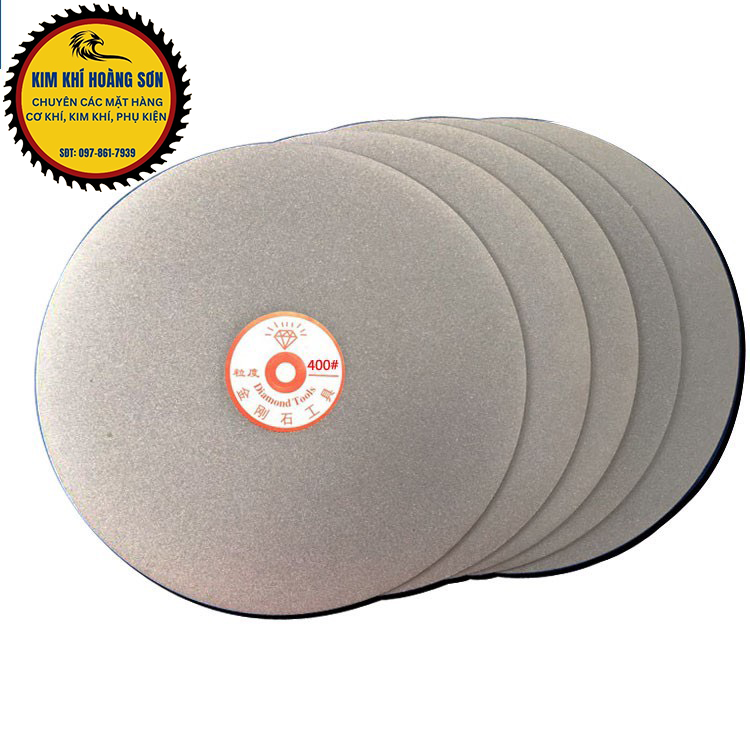 Đá mài kính, kim cương đường kính 150mm, Lưỡi đĩa mài hợp kim cao cấp lỗ trục 12.7mm ít gây tiếng ồn