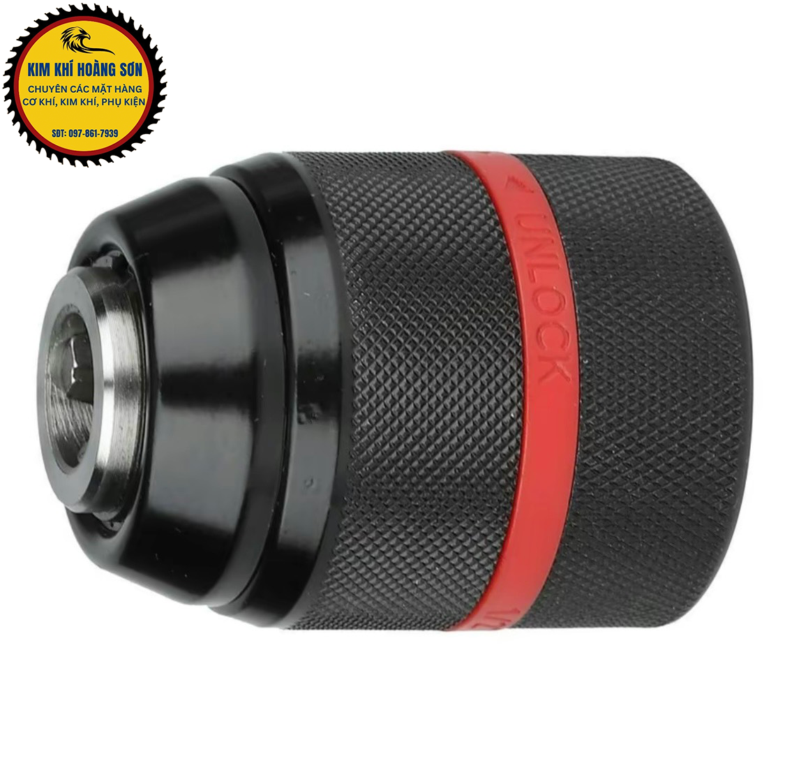 Đầu kẹp mũi khoan AutoLock bằng kim loại 10mm - 13mm San Ou - Đầu khoan thay thế hàng cao cấp
