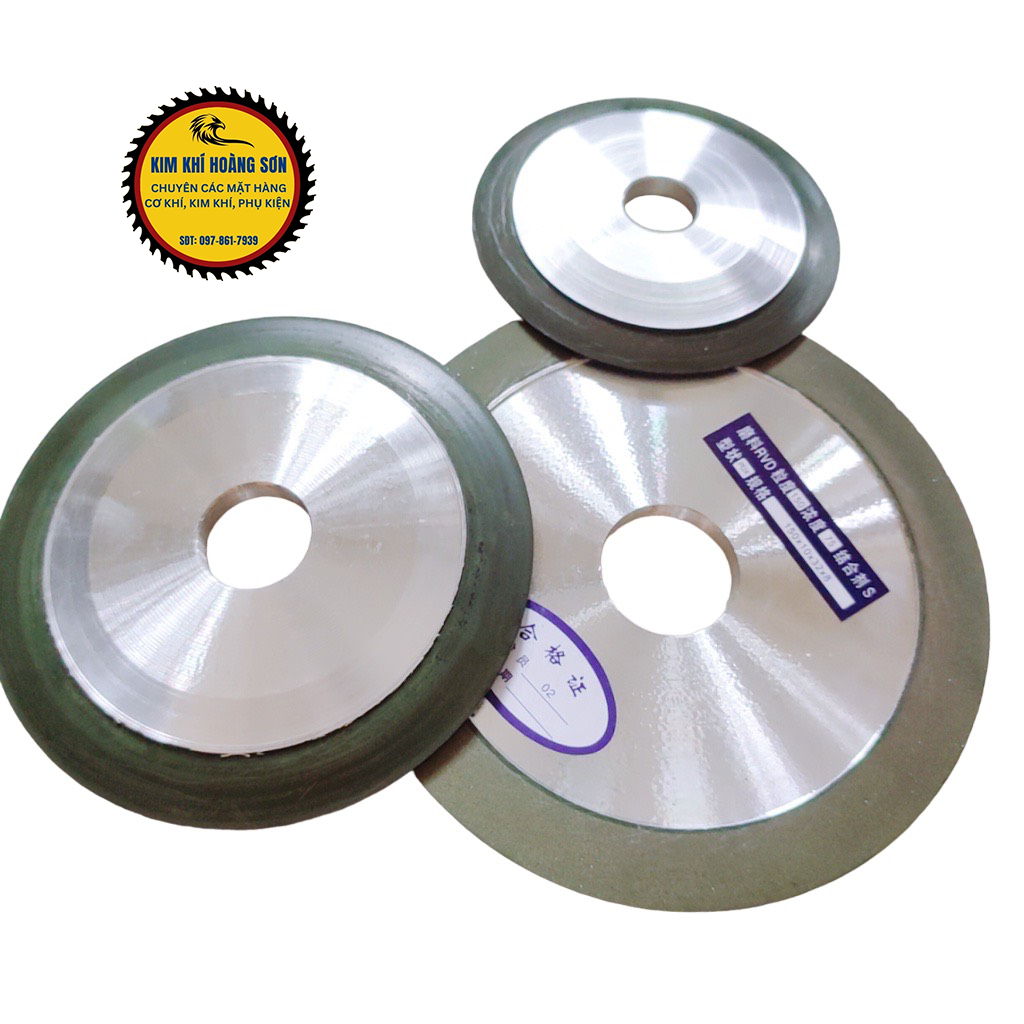 Đá đĩa hợp kim, bát mài đường kính 100/125/150mm chuyên mài lưỡi cưa hợp kim, các loại thép thông dụng