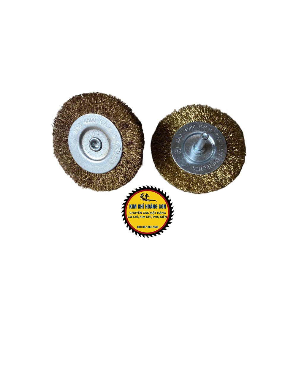 Chổi đánh rỉ sắt, chổi cước chà sắt, kim loại đánh sơn bong tróc cột lắp máy khoan cầm tay chuôi 6mm