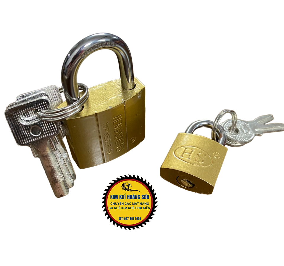 Ổ khoá bấm vali mini Heng Sheng bằng đồng thau kích thước 20-25-32mm nhỏ gọn, siêu bền, chắc chắn