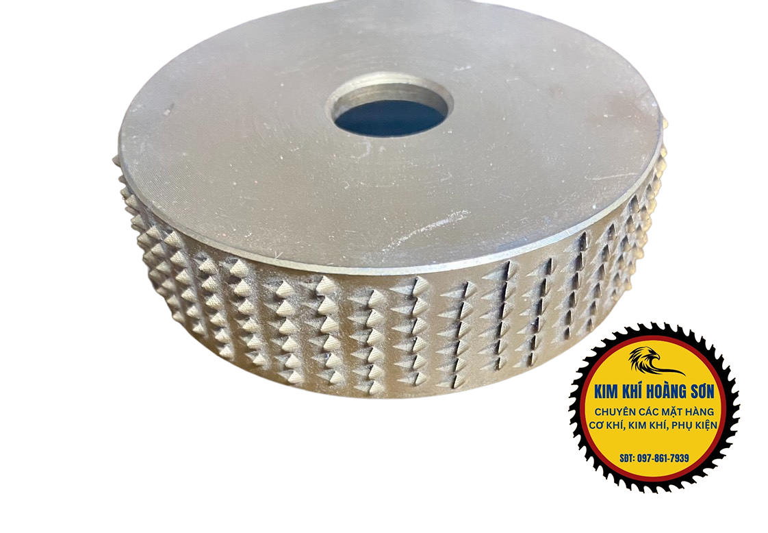 Đĩa mài gỗ đa năng, Lưỡi chà nhám gỗ dùng cho máy mài cầm tay lỗ trục 16mm chất liệu hợp kim cao cấp
