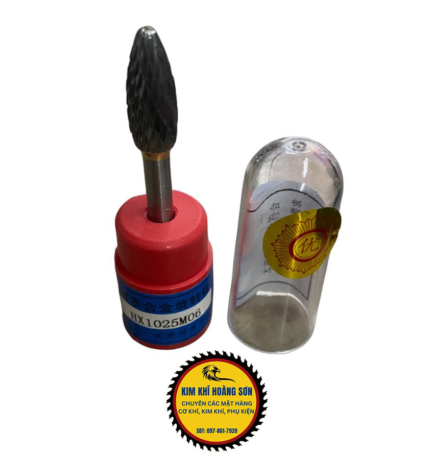 Mũi mài khắc kim loại trục 6mm đường kính đầu mũi từ 6 - 16mm, Mũi doa gỗ, nhựa, nhôm, inox siêu bền