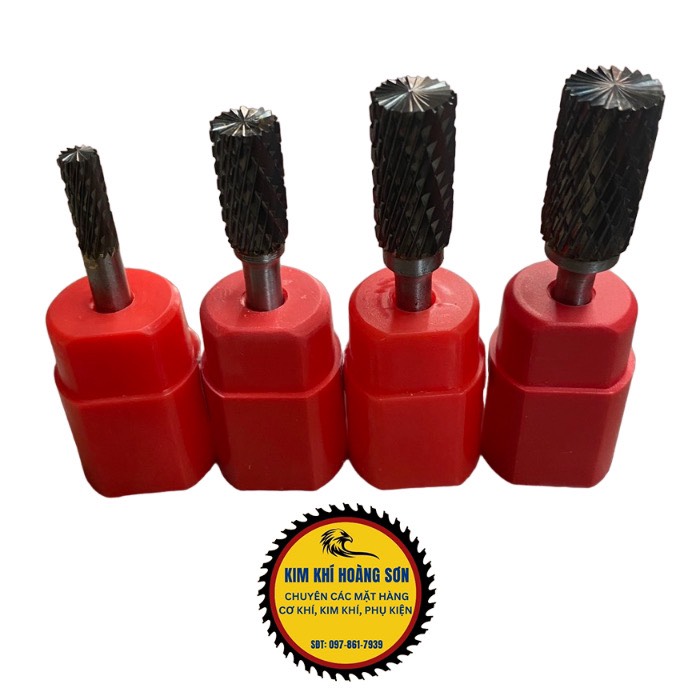 Mũi mài khắc kim loại trục 6mm đường kính đầu mũi từ 6 - 16mm, Mũi doa gỗ, nhựa, nhôm, inox siêu bền