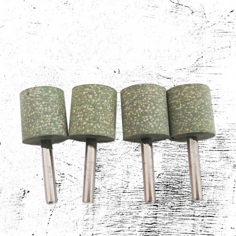 Mũi mài cao su trục 6mm đầu mài cao su hình đạn, trụ đánh bóng gỗ nhựa thạch cao, rỉ sét bề mặt inox