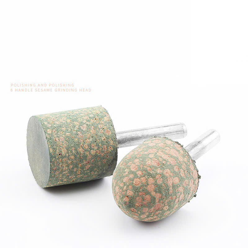 Mũi mài cao su trục 6mm đầu mài cao su hình đạn, trụ đánh bóng gỗ nhựa thạch cao, rỉ sét bề mặt inox