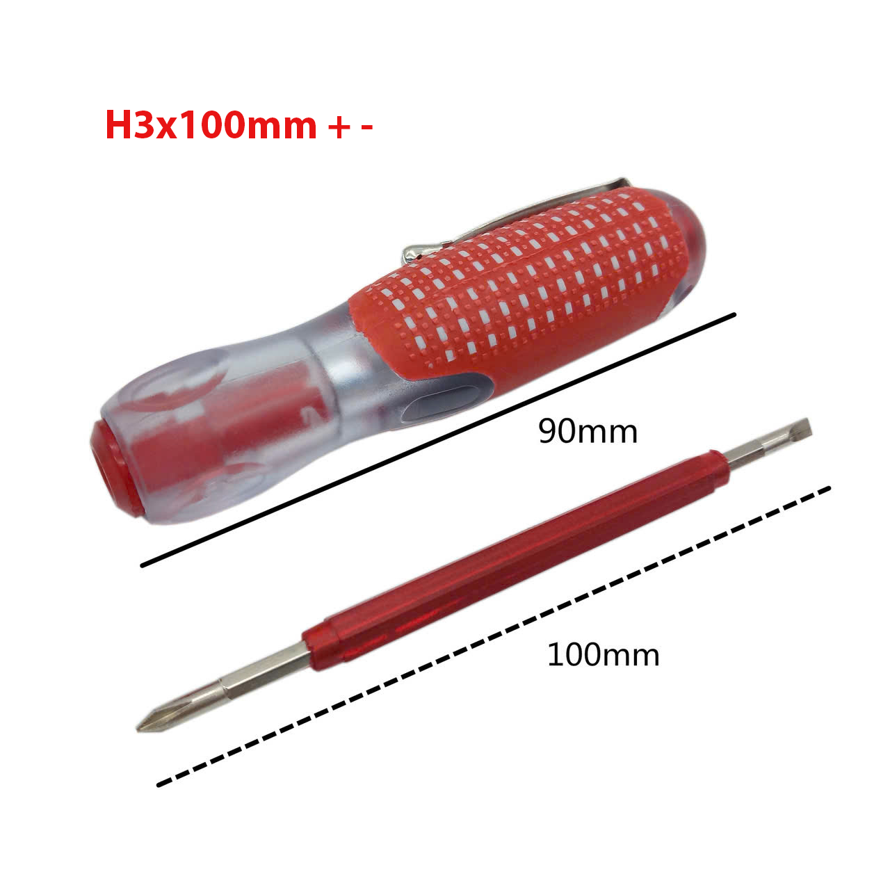Bút thử điện PHILIPS 100-500V chính xác an toàn tuyệt đối cho người sử dụng cán bằng nhựa siêu bền