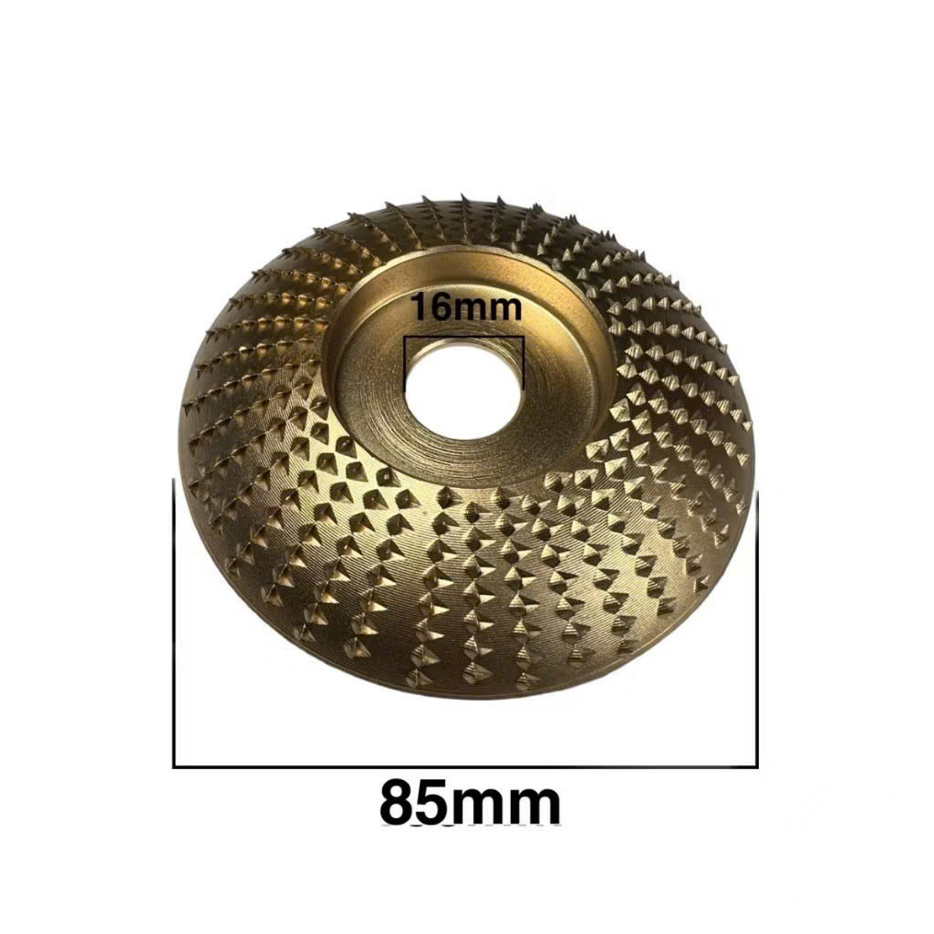 Đĩa mài gỗ đa năng, Lưỡi chà nhám gỗ dùng cho máy mài cầm tay lỗ trục 16mm chất liệu hợp kim cao cấp