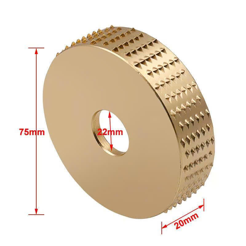Đĩa mài gỗ đa năng, Lưỡi chà nhám gỗ dùng cho máy mài cầm tay lỗ trục 16mm chất liệu hợp kim cao cấp