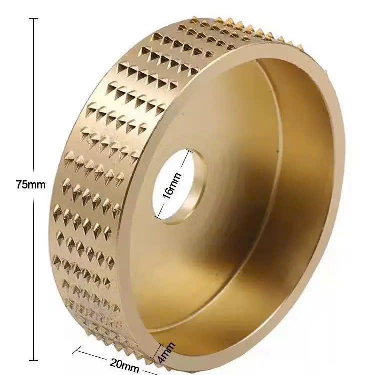 Đĩa mài gỗ đa năng, Lưỡi chà nhám gỗ dùng cho máy mài cầm tay lỗ trục 16mm chất liệu hợp kim cao cấp