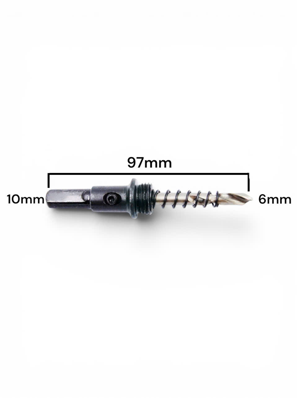 Mũi khoan khoét lỗ tròn 50mm - 200mm có mũi khoan định tâm chuôi tròn chất liệu thép gió HSS cao cấp