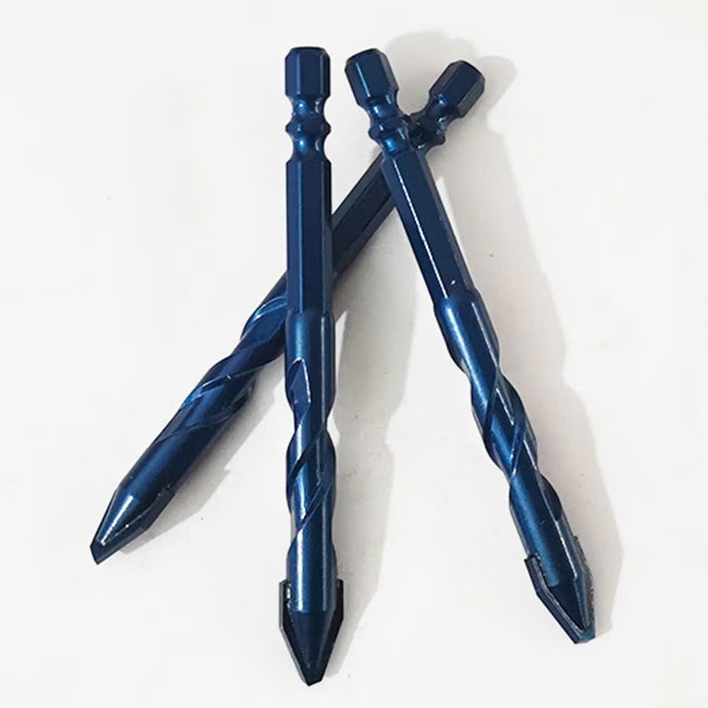 Mũi khoan đa năng lệch tâm cao cấp chuôi lục giác 6.35mm chuyên khoan gạch men cứng HEX-9 Xanh