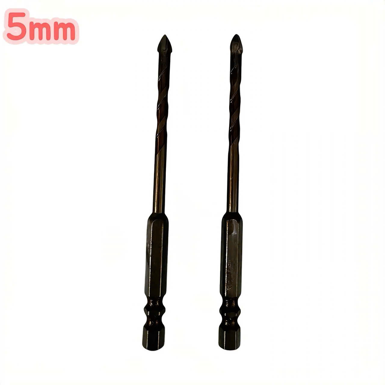 Mũi khoan đa năng cao cấp 4 cạnh chữ thập chuôi lục giác 6.35mm khoan gạch men kính đá 3mm - 12mm