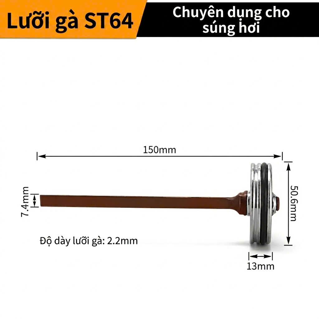 Lưỡi gà cho súng bắn đinh hơi F30, 1013J, F50, ST64, ty máy bắn đinh - Phụ kiện dùng cho máy bắn đinh khí nén