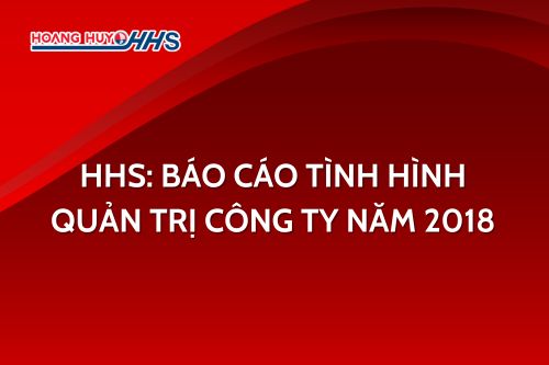 HHS: Báo cáo tình hình quản trị Công ty năm 2018