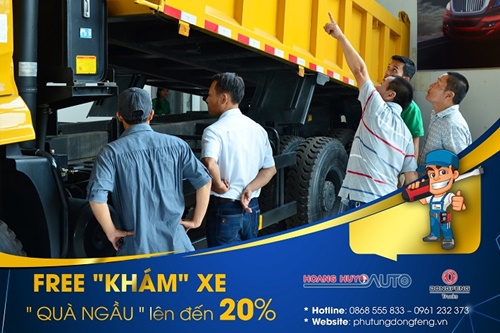 Trạm dịch vụ 3S Hoàng Huy “Khám” xe miễn phí – Quà ngầu lên tới 20%