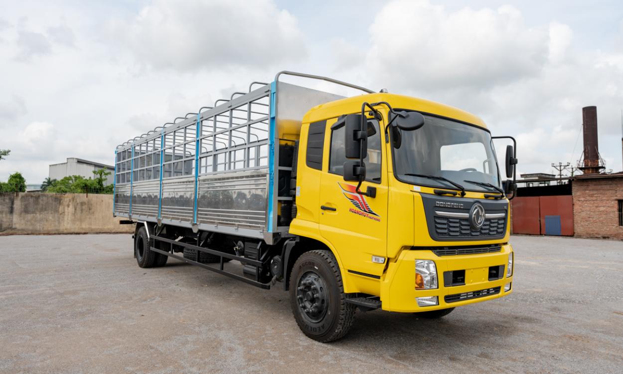 Xe tải B180 (4x2) thùng mui 9.5M - Tải 8 tấn Dongfeng Hoàng Huy