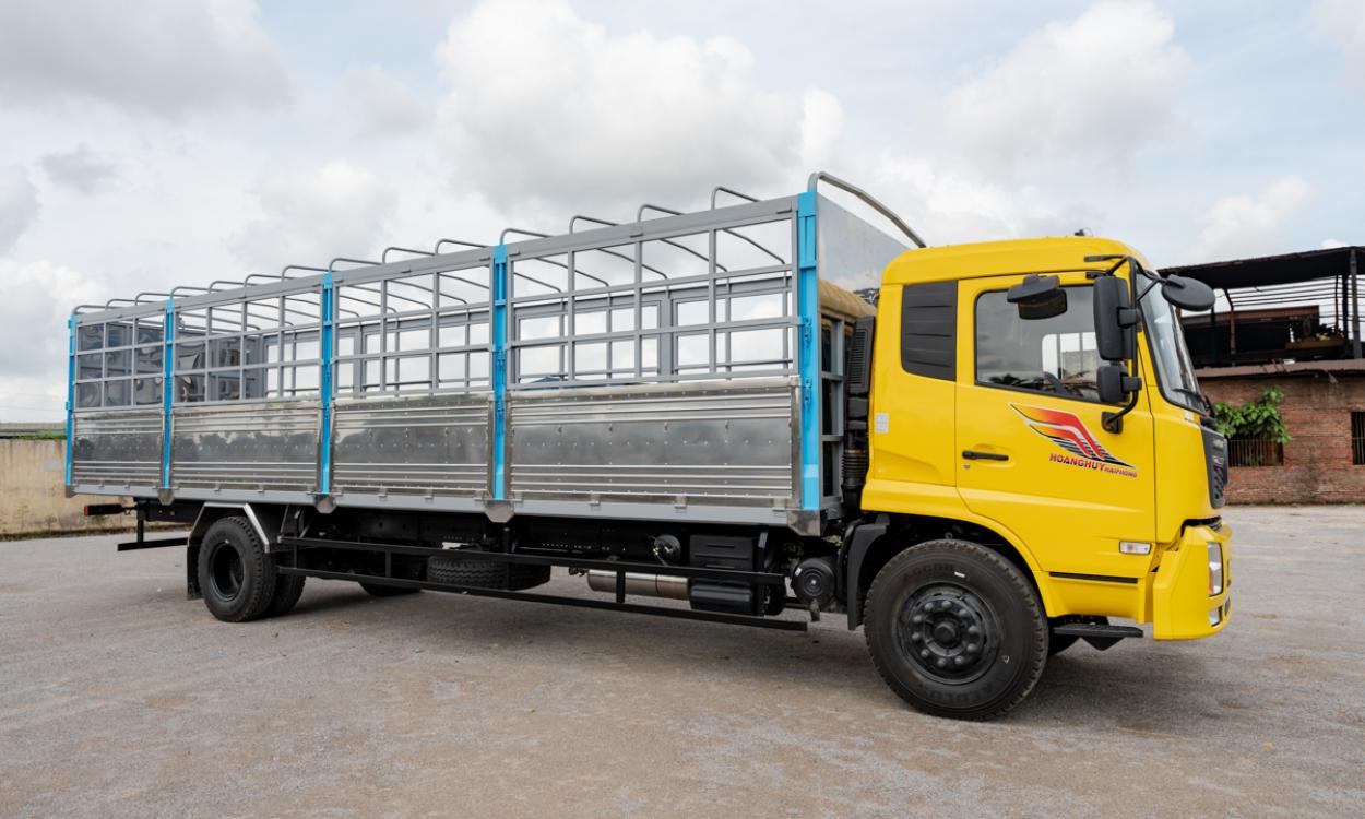 Xe tải B180 (4x2) thùng mui 9.5M - Tải 8 tấn Dongfeng Hoàng Huy
