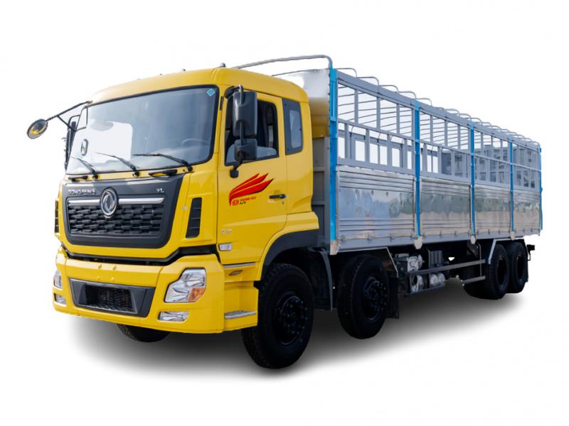 Xe tải L315 (8x4) thùng mui 9.5M - Đầu thấp - Tải 17.95 tấn