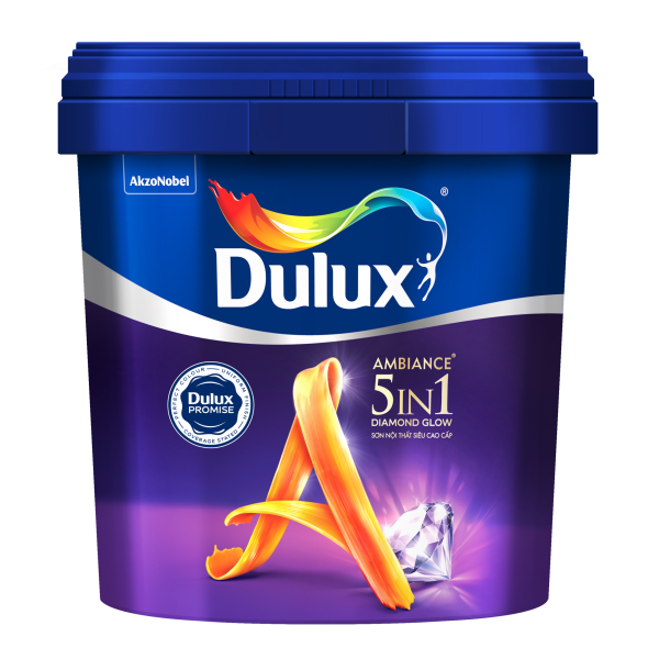 Dulux Ambiance 5in1 Diamond Glow Siêu Bóng - 66AB