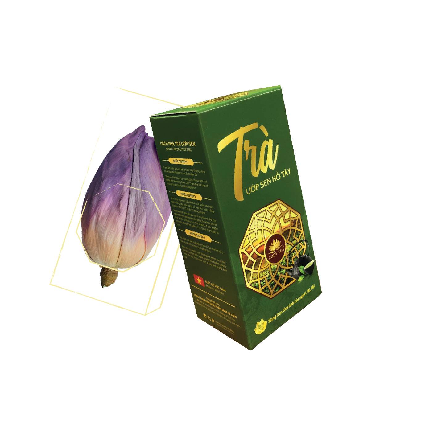 Trà ướp sen Hồ Tây - Đại Thọ