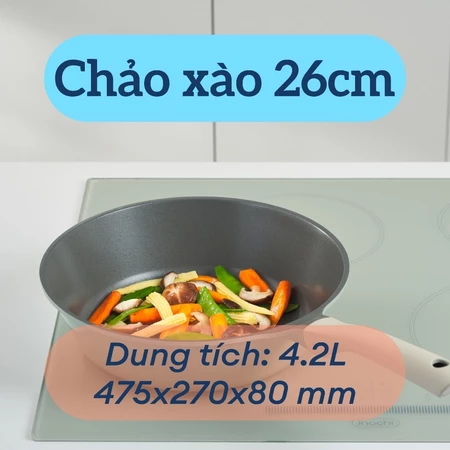 Chảo vân đá Omi Grey