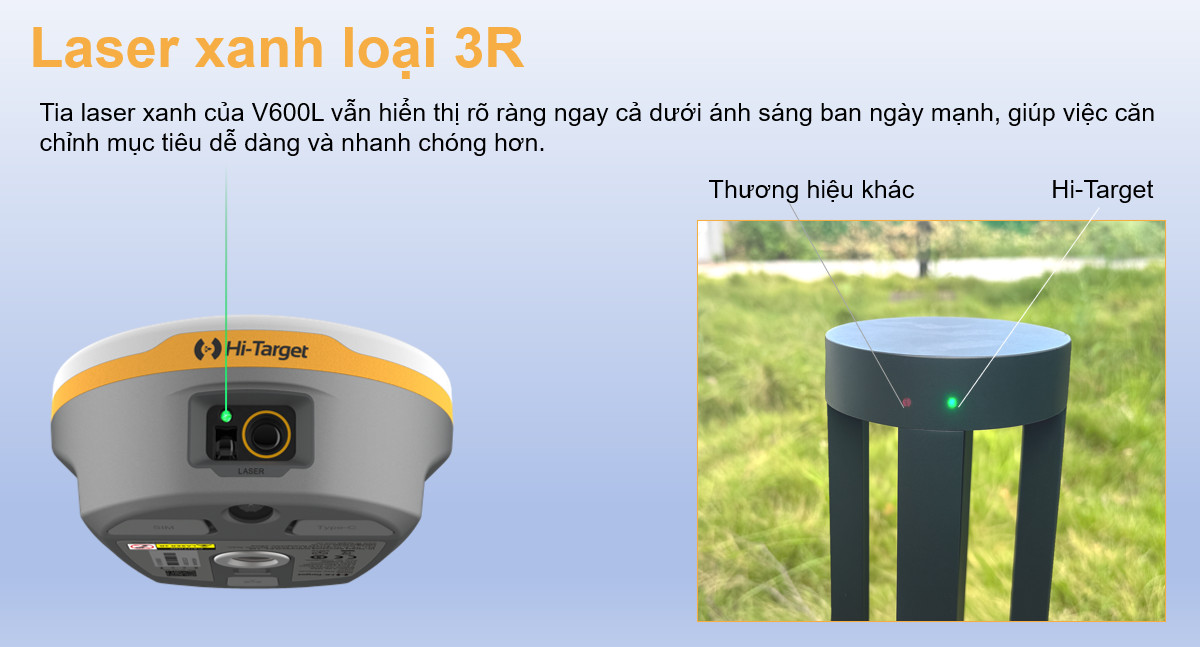 Trọn bộ phụ kiện máy RTK Hi-Target V600L