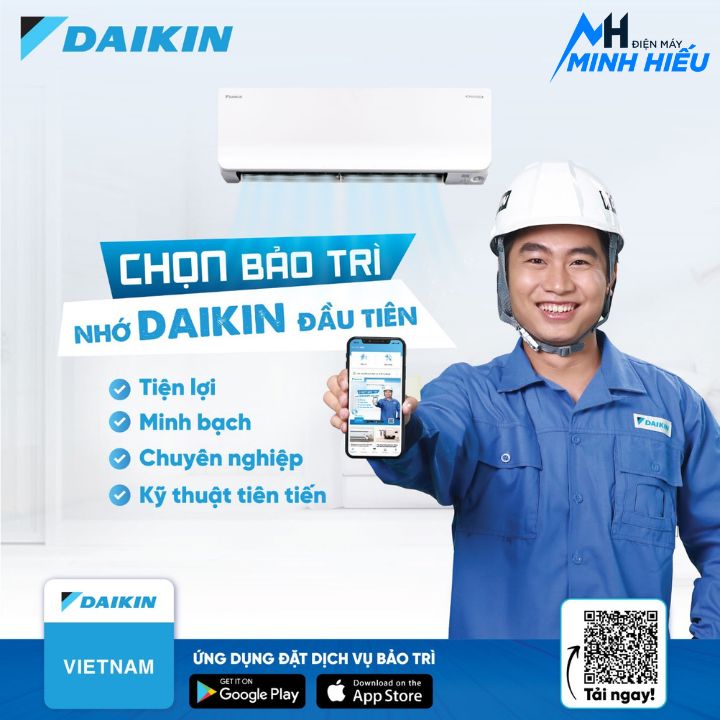 Danh sách trung tâm bảo hành của daikin ở Hà Nội và Hồ Chi Minh