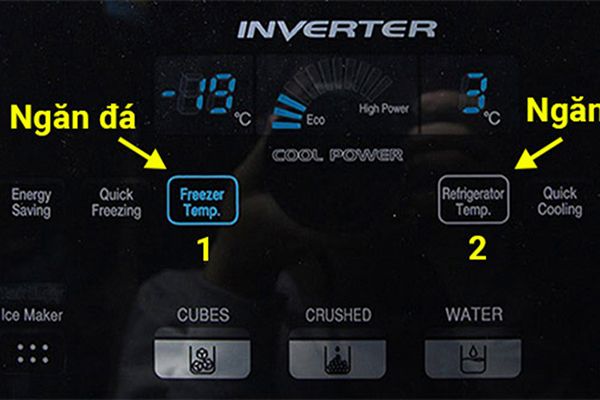 Cách chỉnh nhiệt độ tủ lạnh đúng cách, chi tiết, tiết kiệm điện