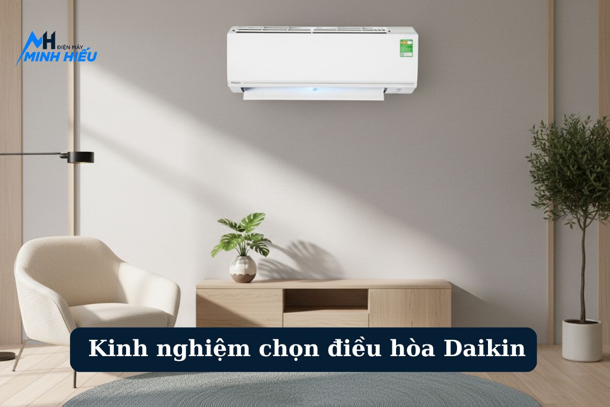 Kinh nghiệm chọn điều hòa Daikin