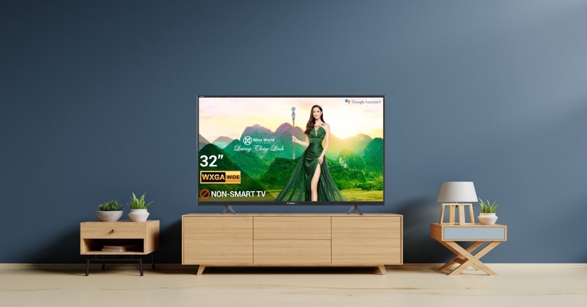 Casper Smart Tivi 32 inch 32HX6200 - THIẾT KẾ