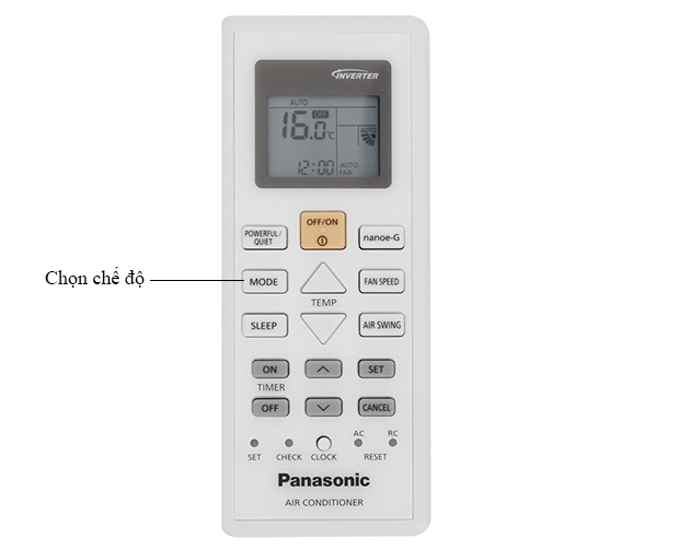 Cách sử đụng điều hòa Panasonic