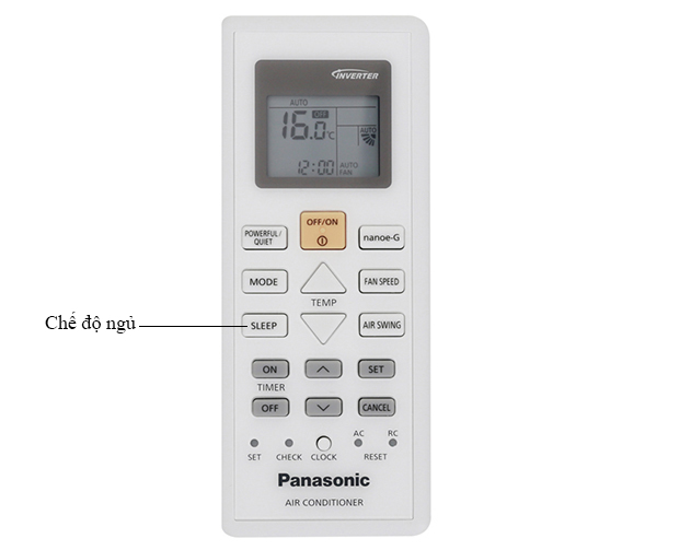 Hướng dẫn sử dụng điều khiển điều hòa Panasonic