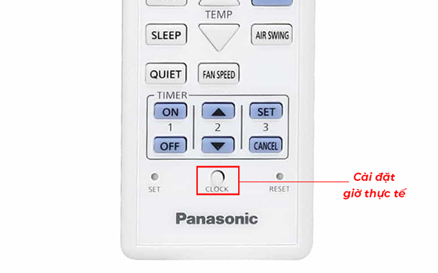 Hướng dẫn sử dụng điều khiển điều hòa Panasonic