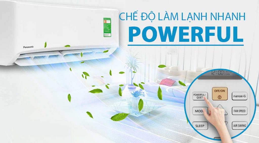 Điều hòa Daikin 21000 BTU 1 chiều FTKF60XVMV - làm lạnh nhanh với công nghệ powerful