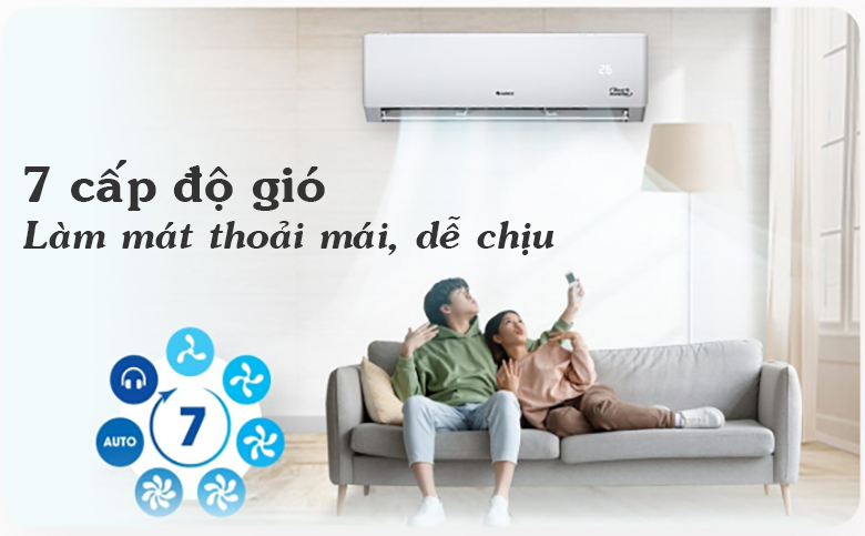 Điều hòa Gree 9000 BTU inverter 1 chiều CHARM9CI