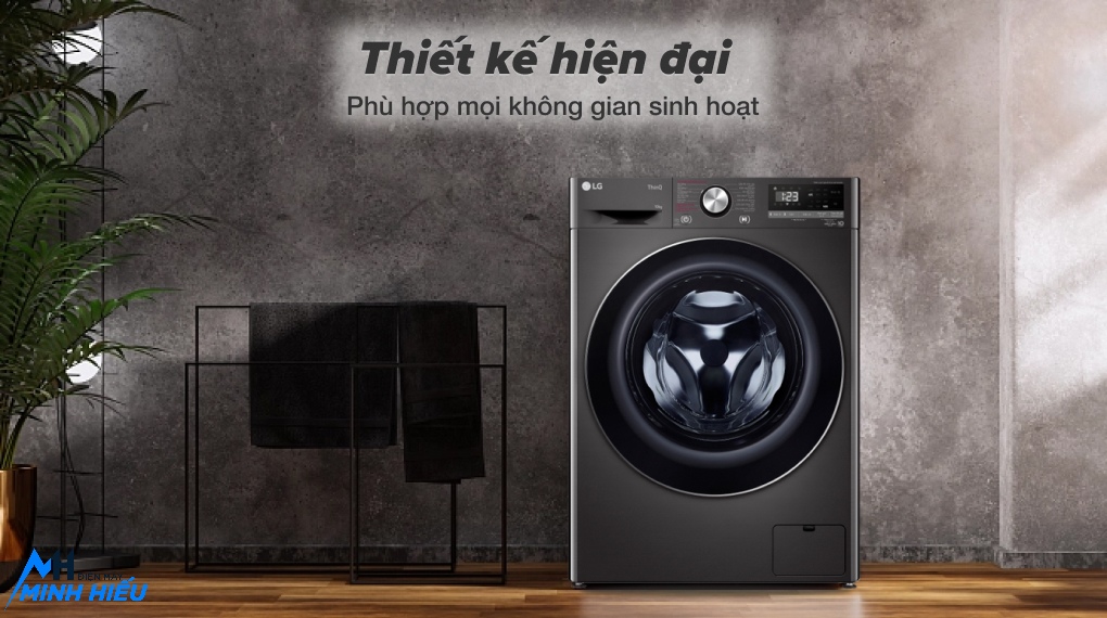 Máy Giặt LG 12Kg  FV1412S3BA - hình ảnh thiết kế