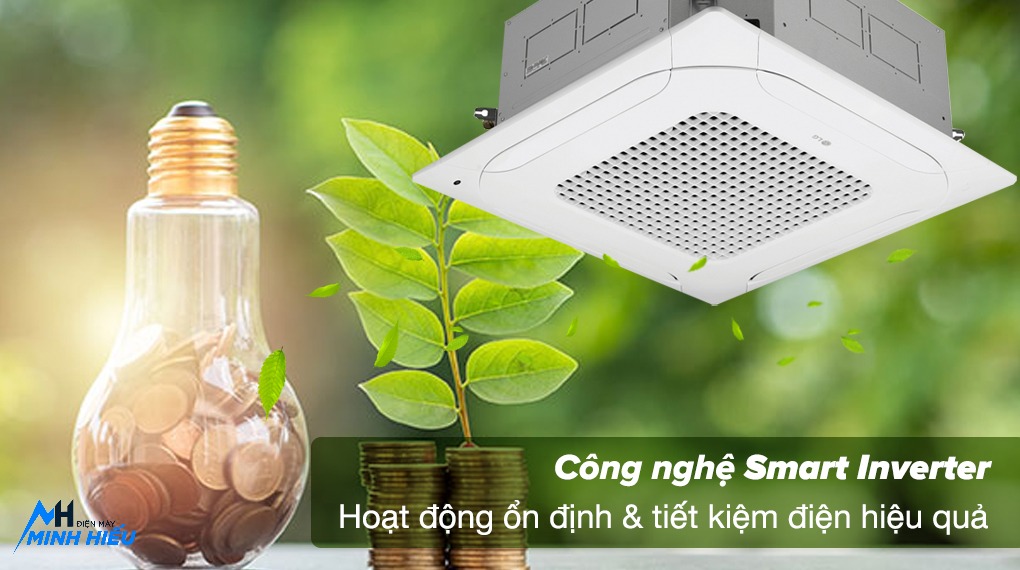 Điều hòa âm trần LG  - tiết kiệm điện năng