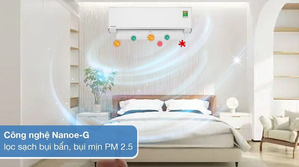 Điều hòa Panasonic 12000BTU 1 chiều inverter U12ZKH-8