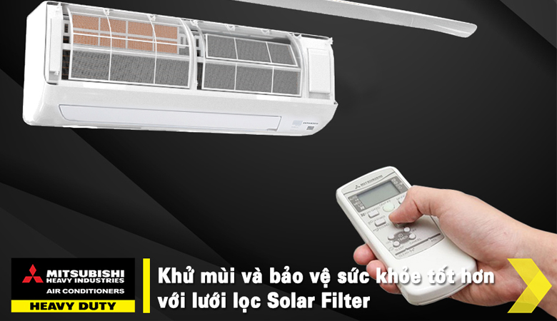 Điều hòa Mitsubishi Heavy 24000BTU 1 chiều SRK/SRC24CS-S5 - chống bụi bẩn
