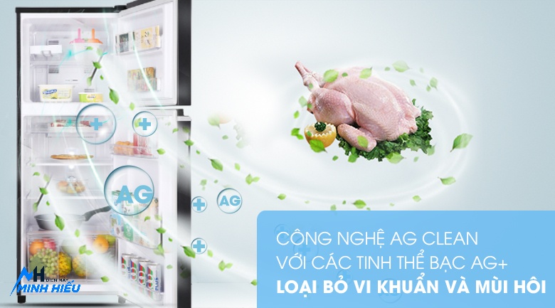 Tủ Lạnh Panasonic 2 Cánh 188 Lít NR-BA229PKVN  - công nghệ khử mùi, diệt khuẩn