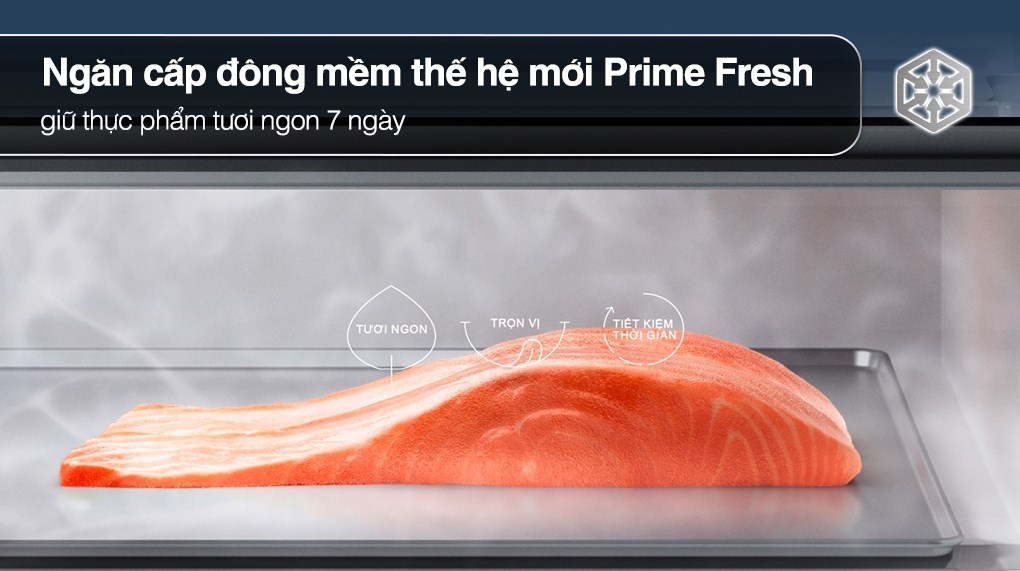 Tủ Lạnh Panasonic 3 Cánh 495 Lít NR-CW530XMMV - công nghệ prime fresh