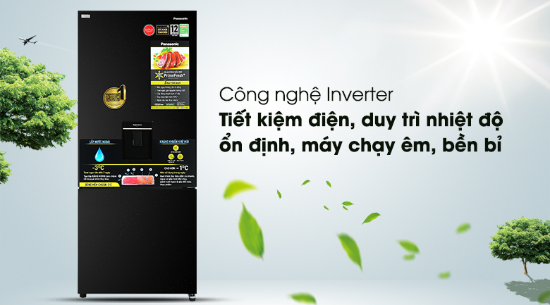 Tủ Lạnh Panasonic NR-BX471WGKV  - công nghệ inverter
